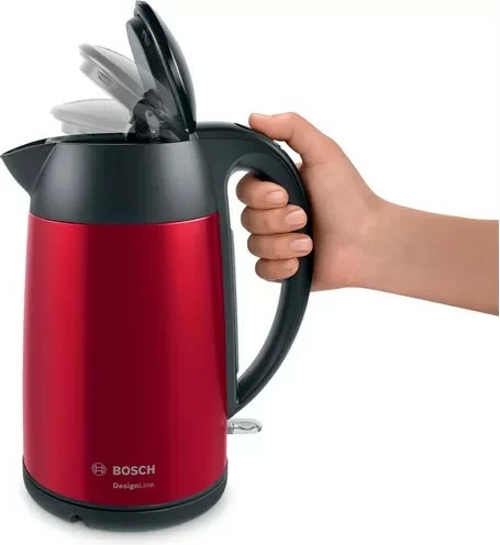 zierëse uji elektrike, Bosch, TWK3P424, 1.7 L, e kuqe