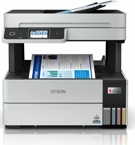 Printer multifunksional inkjet Epson EcoTank L6490 C11CJ88403 A4 Wi‑Fi/Ethernet me ADF 35 fletë, bardh e zi