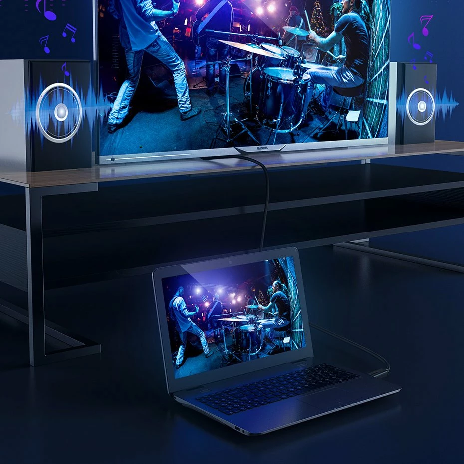 Kabllo HDMI Baseus CAKGQ-B01, 2m, 4K, 60Hz, e zezë