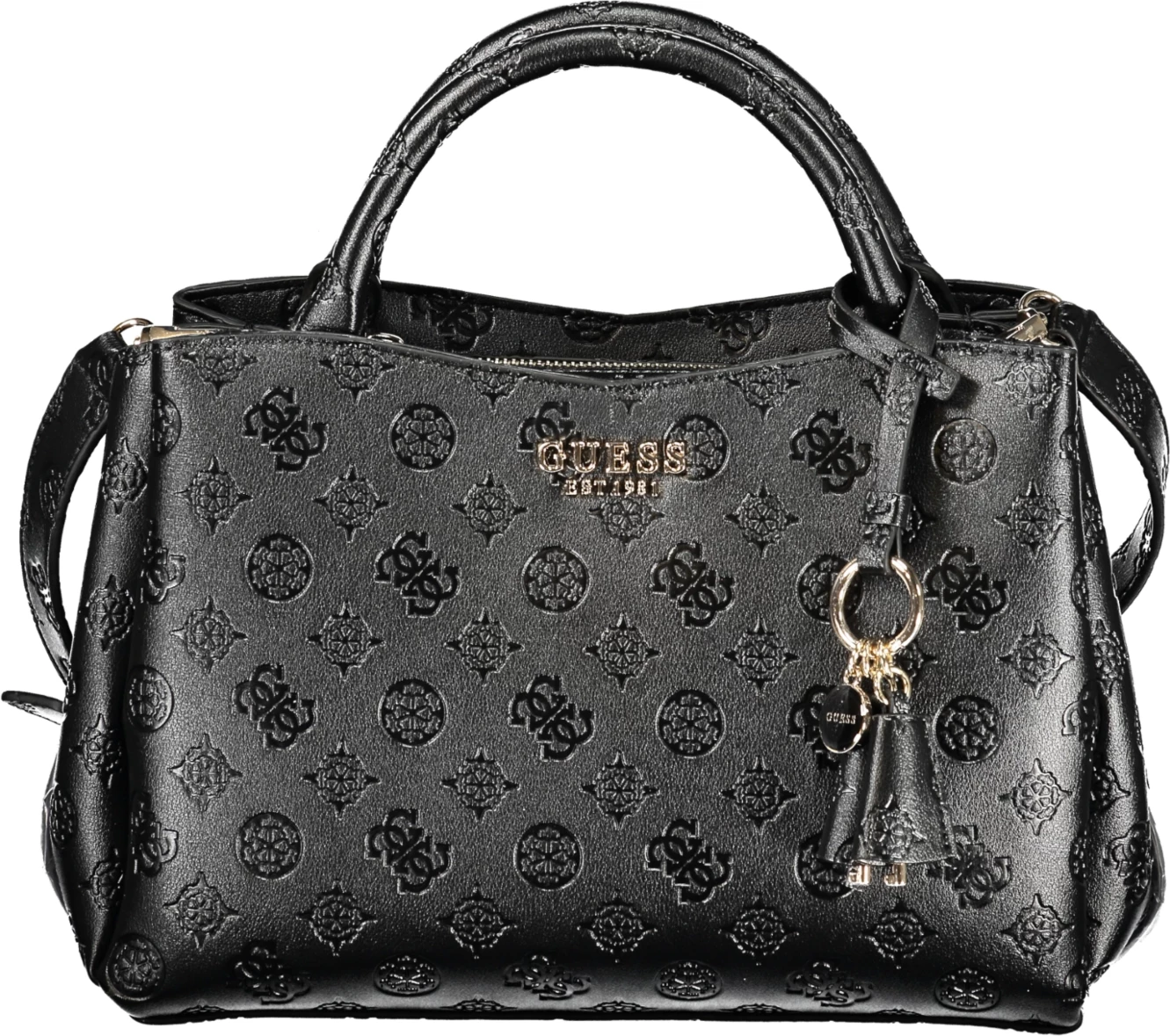 Çantë për femra GUESS JEANS Phoebe, e zezë