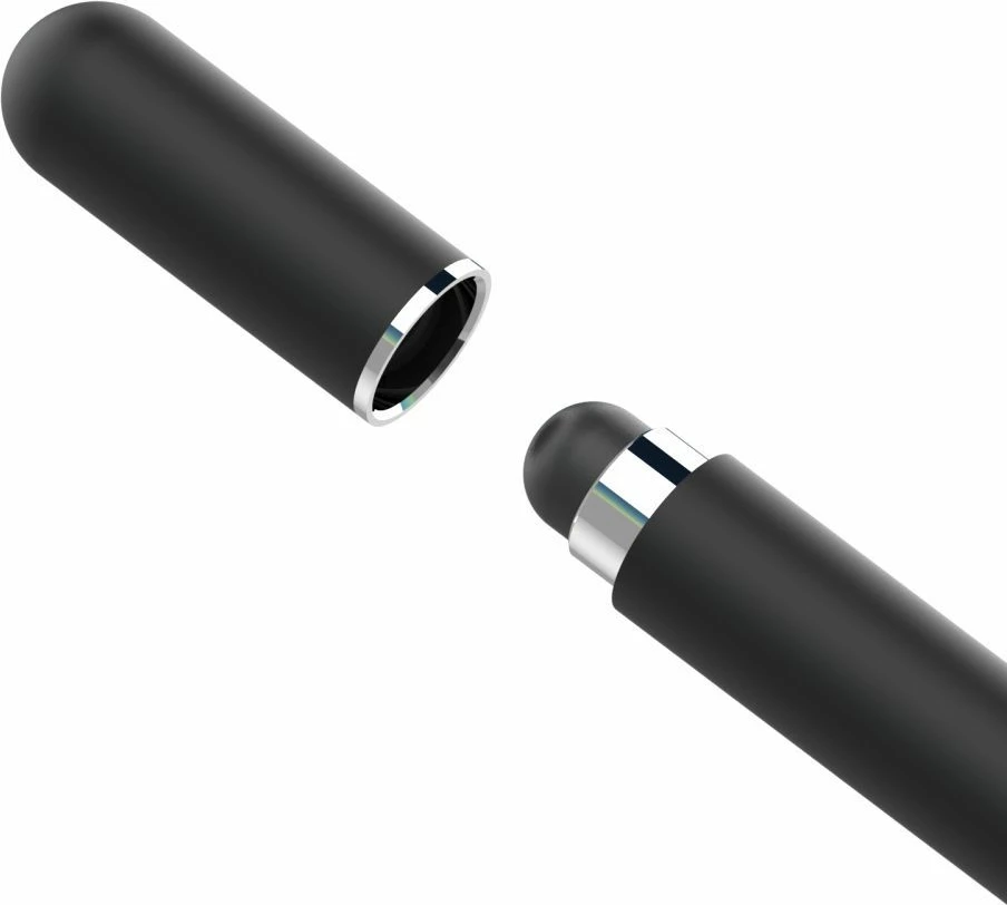 Stylus Tech-Protect Charm, për tabletë/smartphone, Bardhë/Argjendtë