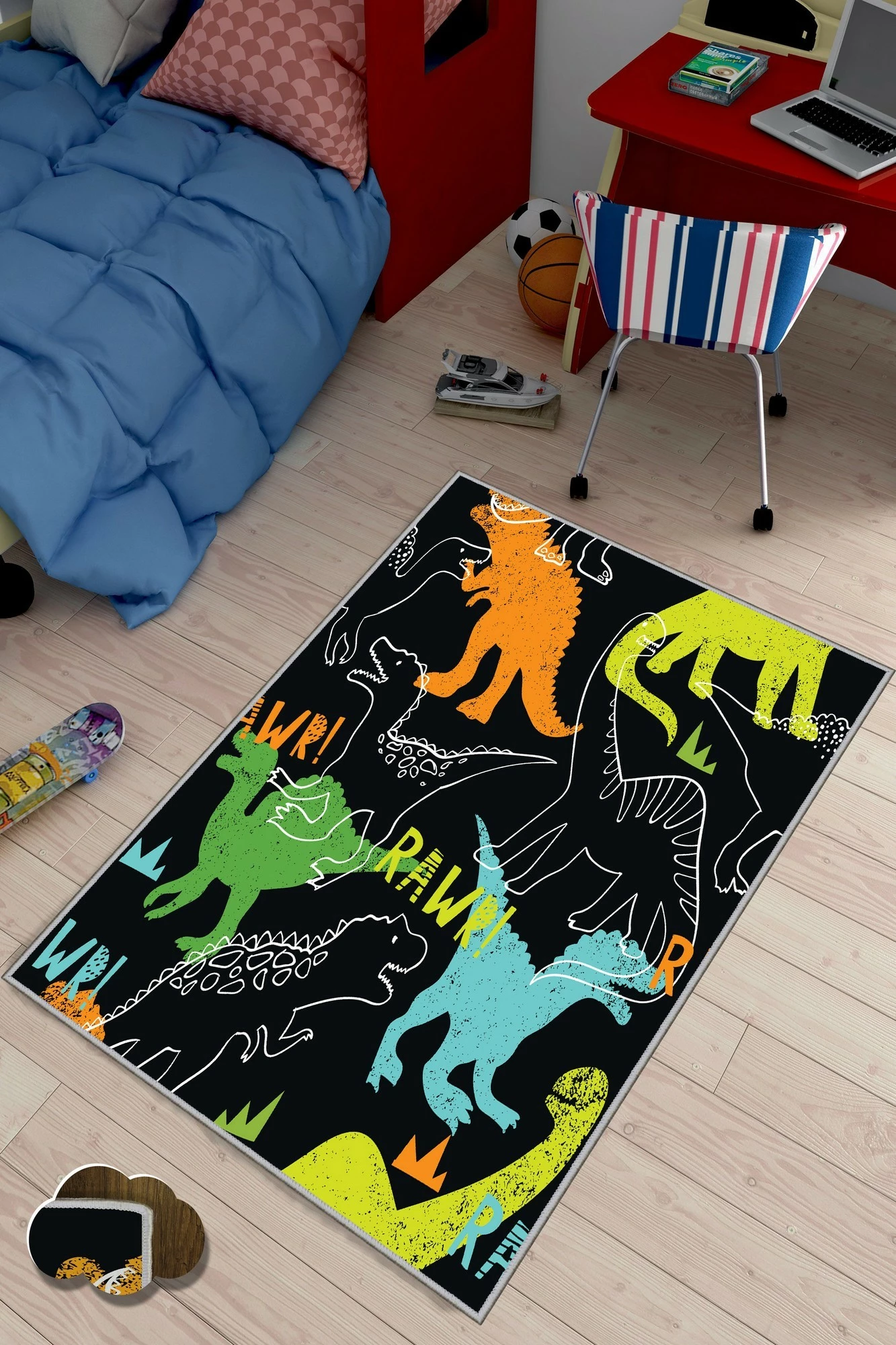 Qilim shumëngjyrësh për fëmijë, 160x230cm, Conceptum Hypnose, EXFAB118