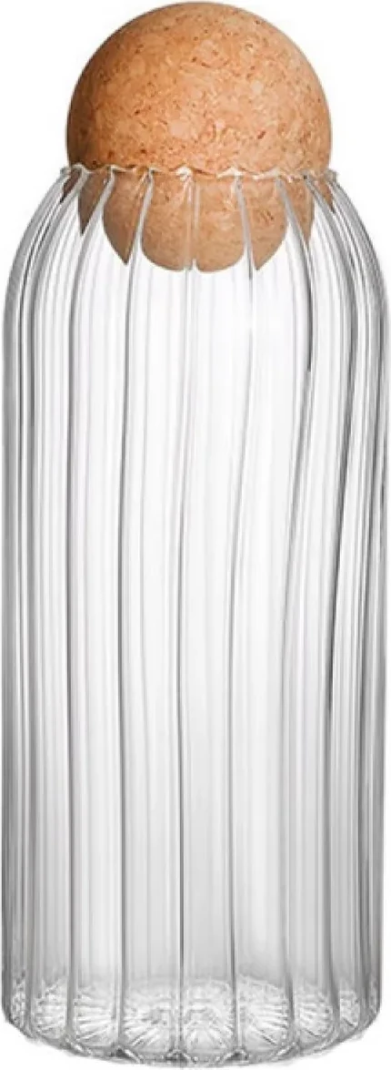 Enë magazinimi qelqit për shpageta Borosilicat, 8.8x24.5 cm