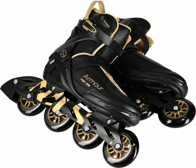 Rollera Nils Extreme ARMOUR Black and Gold, 42, të arta