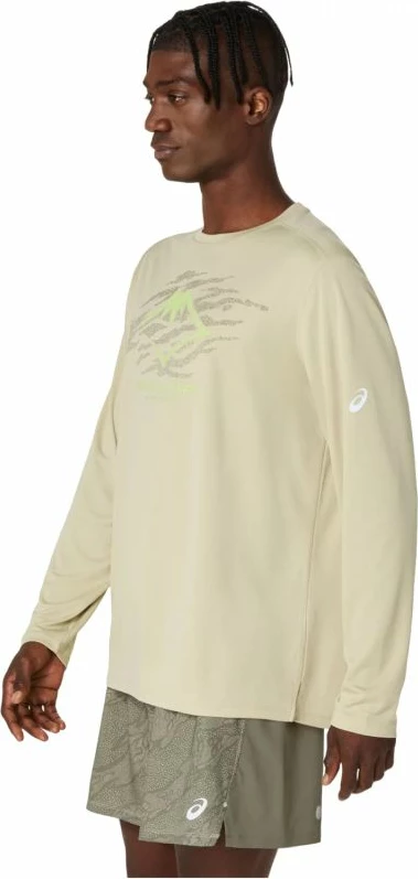 Maicë me mëngë të gjata Asics, e gjelbër