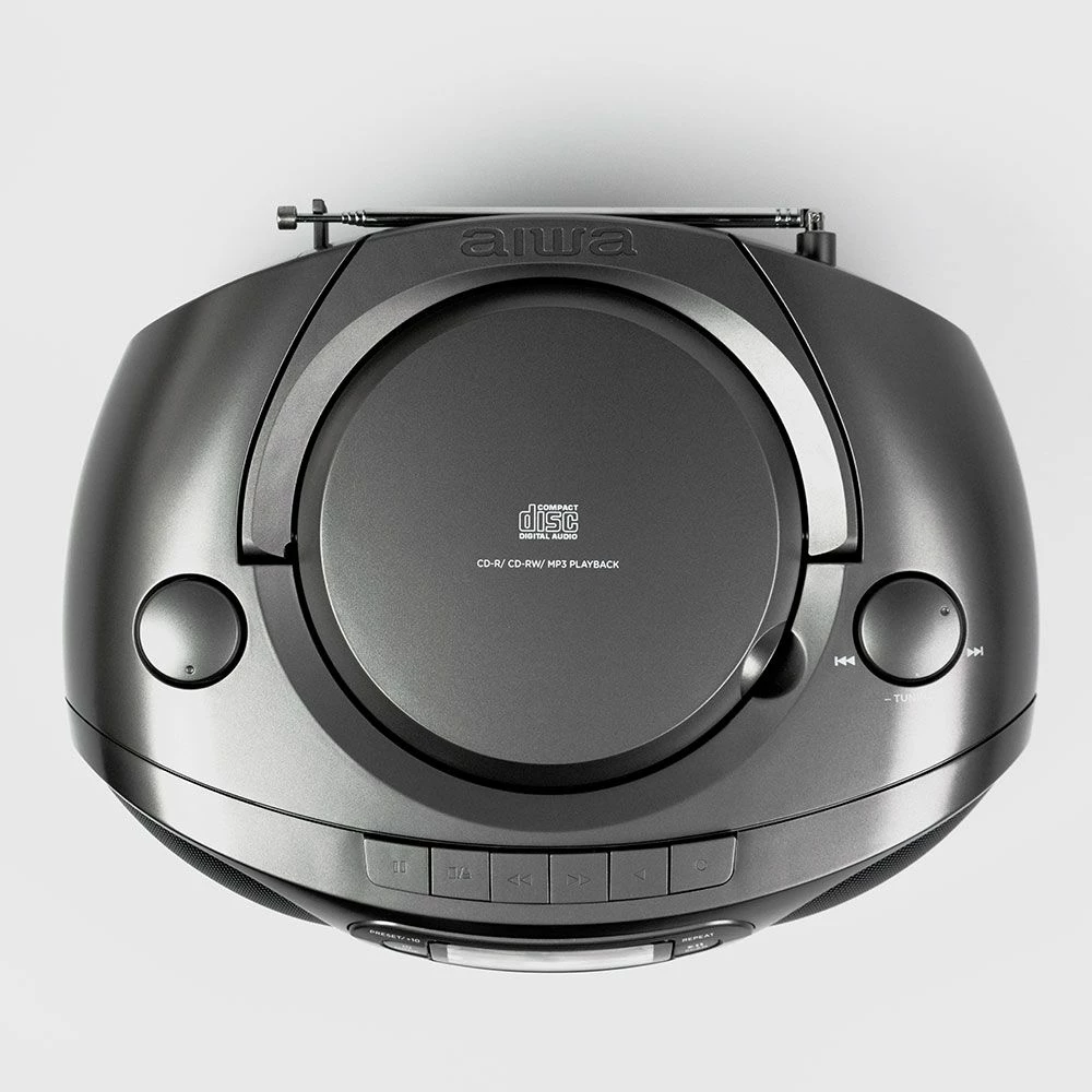 Radio Boombox Portative me Kasetë, Bluetooth dhe AM/FM AIWA BBTC-550MG