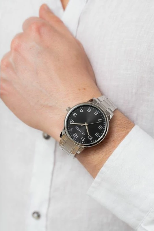 Orë dore për meshkuj Paul Lorens, argjendtë