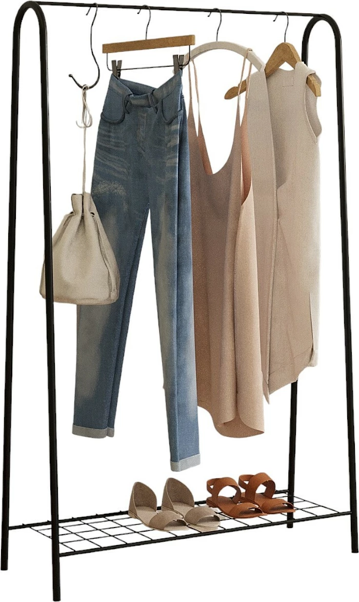 Varëse palltosh Skye Decor, Igor, ngjyrë e zezë