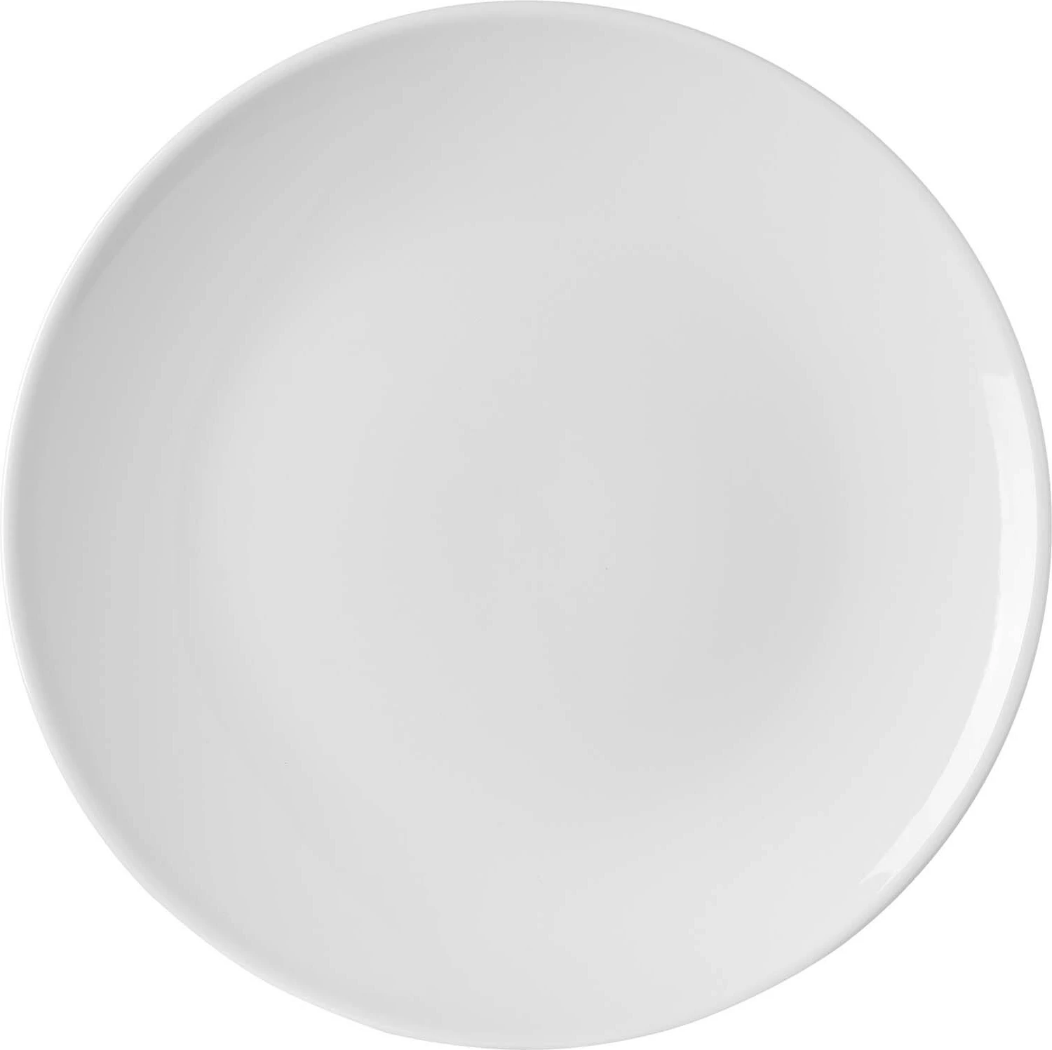 Pjatë e sheshtë Fine Dine Pure Bianco 270 mm, e bardhë, set 4 copë