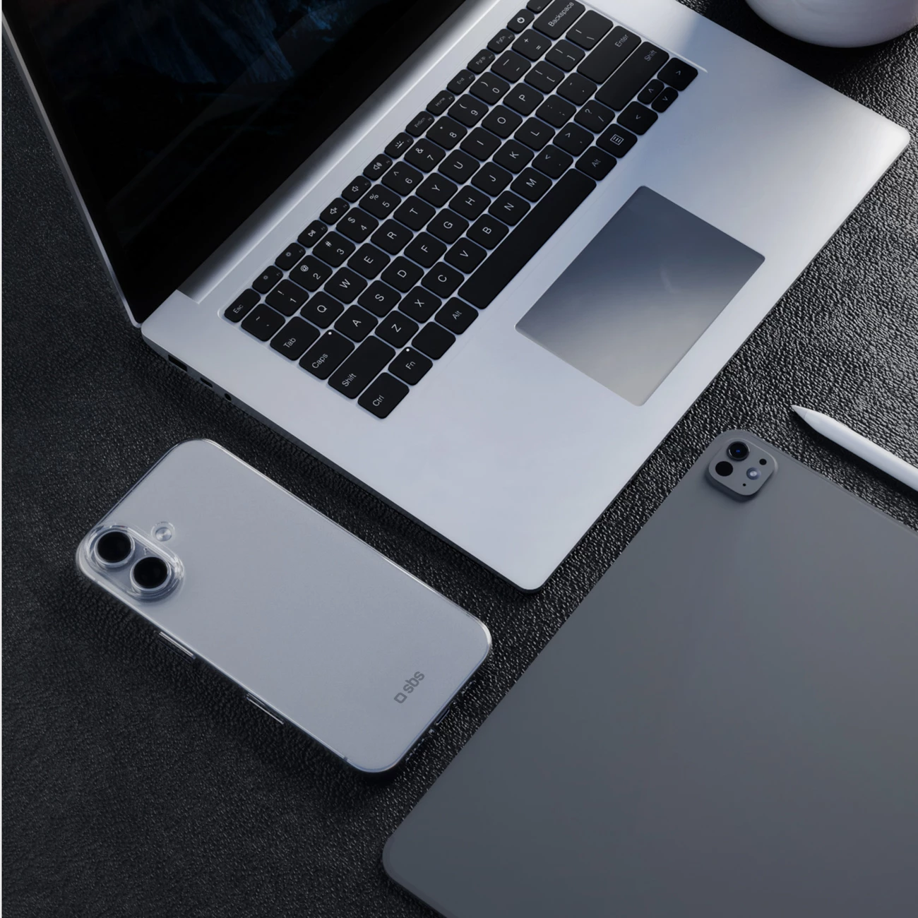 Mbështjellës SBS Skinny Cover për iPhone 17, TPU, ultra i hollë, transparent