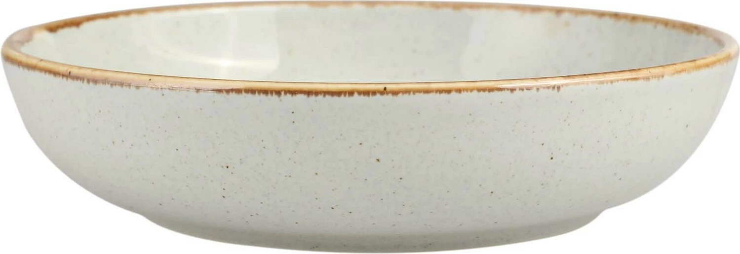 Tas i cekët Porland Seasons Ashen Ø170mm 415ml, gri e çelët, set 6 copë