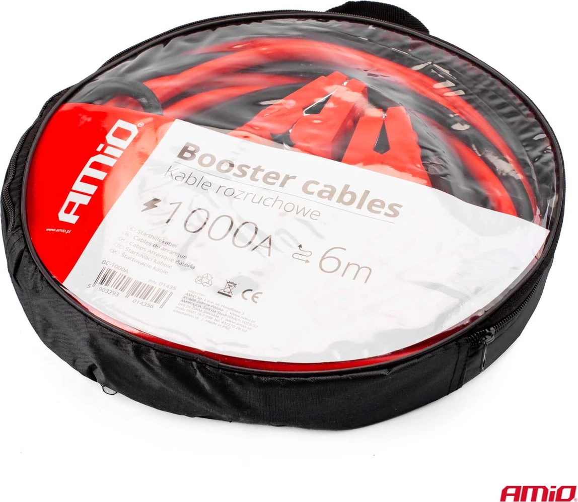 Kabllo për Ndezje (Booster) 1000A – 6m