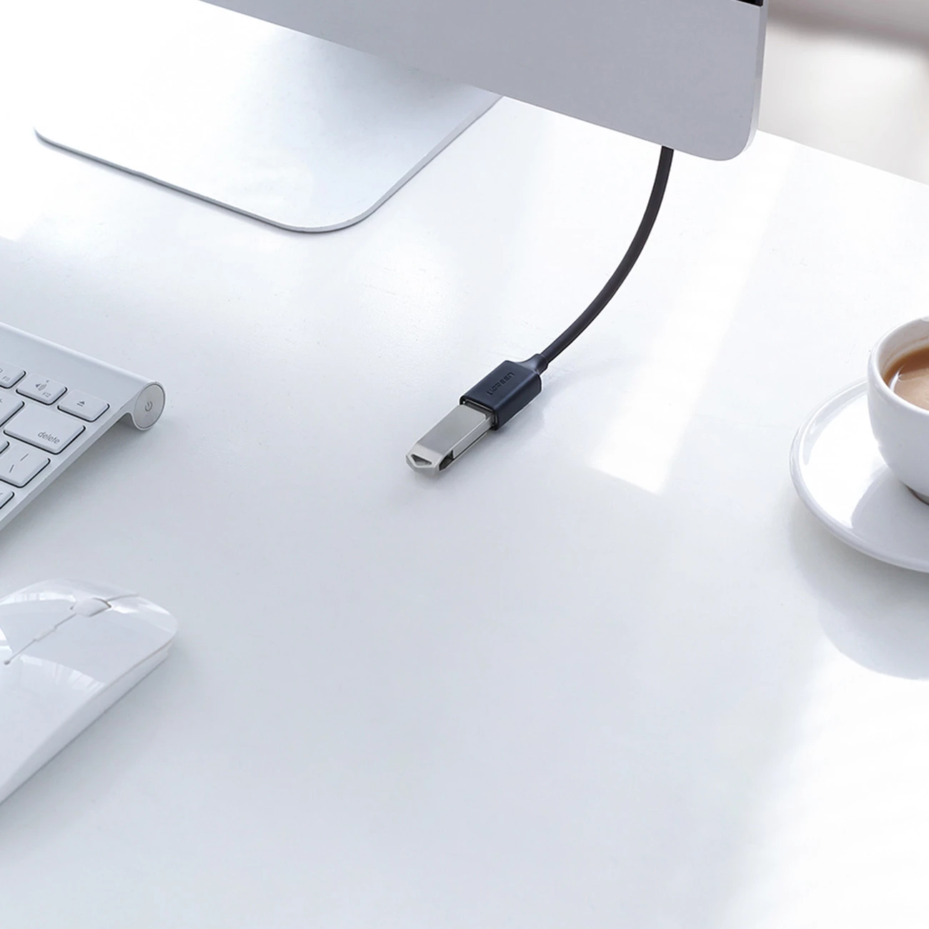 Kabllo zgjatuese USB Ugreen US103, 3m, USB 2.0, E zezë