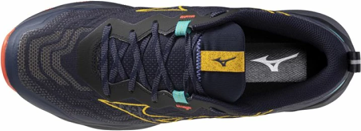 Atlete trail running Mizuno për meshkuj, të zeza