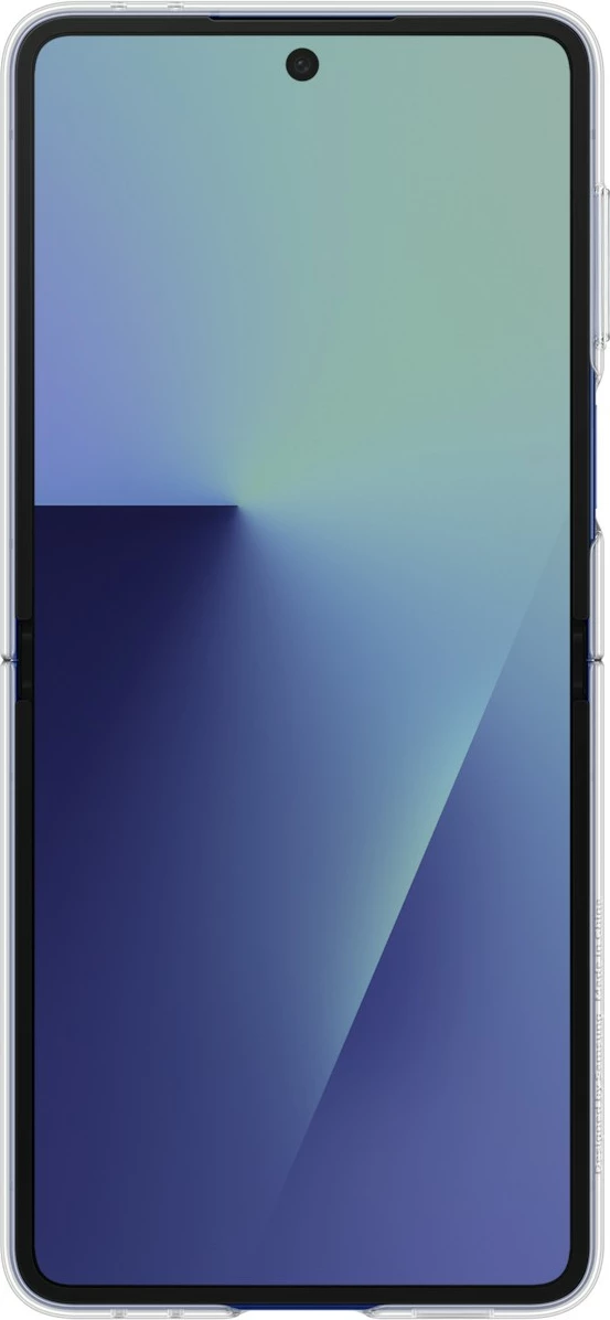 Mbështjellës Samsung Clear Case për Galaxy Flip7, transparent