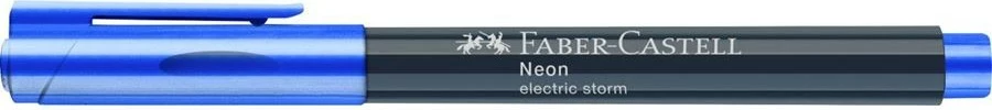 Stilolaps Faber-Castell 160851, majë e hollë, electric storm, blu