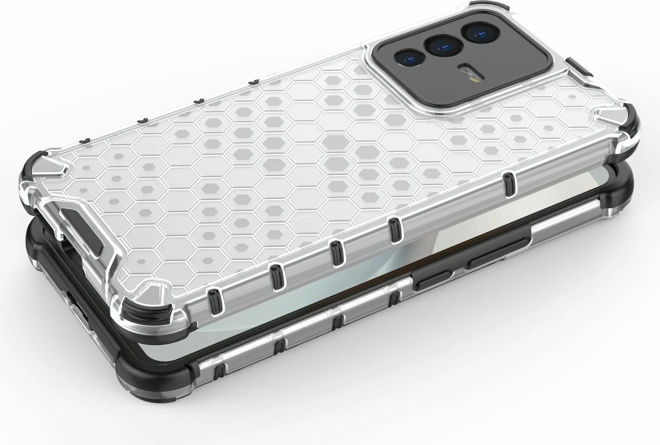 Mbështjellës Hurtel honeycomb për Vivo V23 5G, i zi