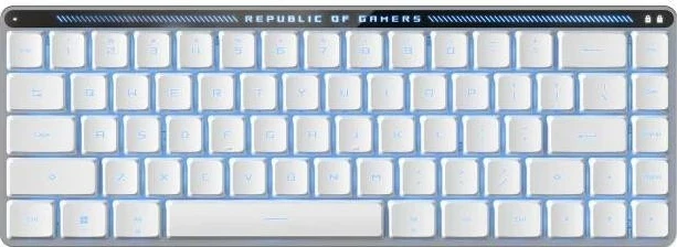 Tastierë Asus Rog Falchion RX LP, RGB, e bardhë