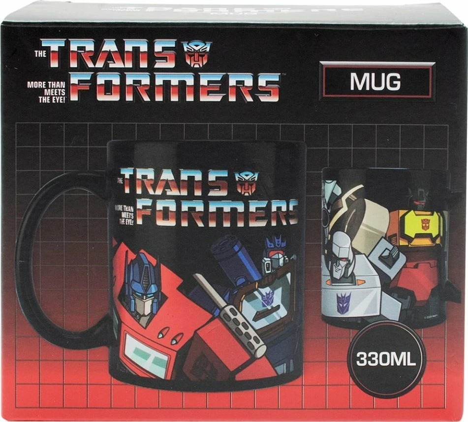 Mug Thumbs Up Transformers 330 ml, e zezë