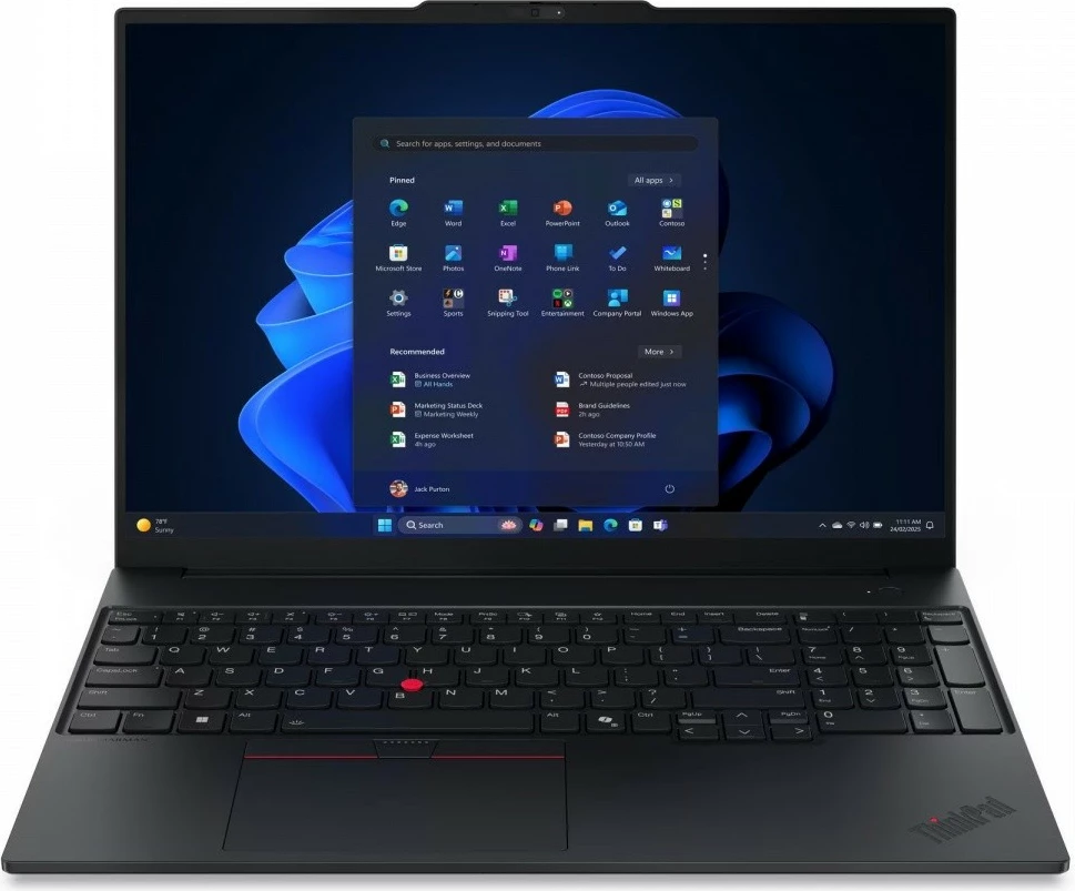 Laptop Lenovo ThinkPad E16 Gen 3 22AY001SPB Ultra 7 256V 16GB/512GB SSD 16.0\" WUXGA Windows 11 Pro, i zi