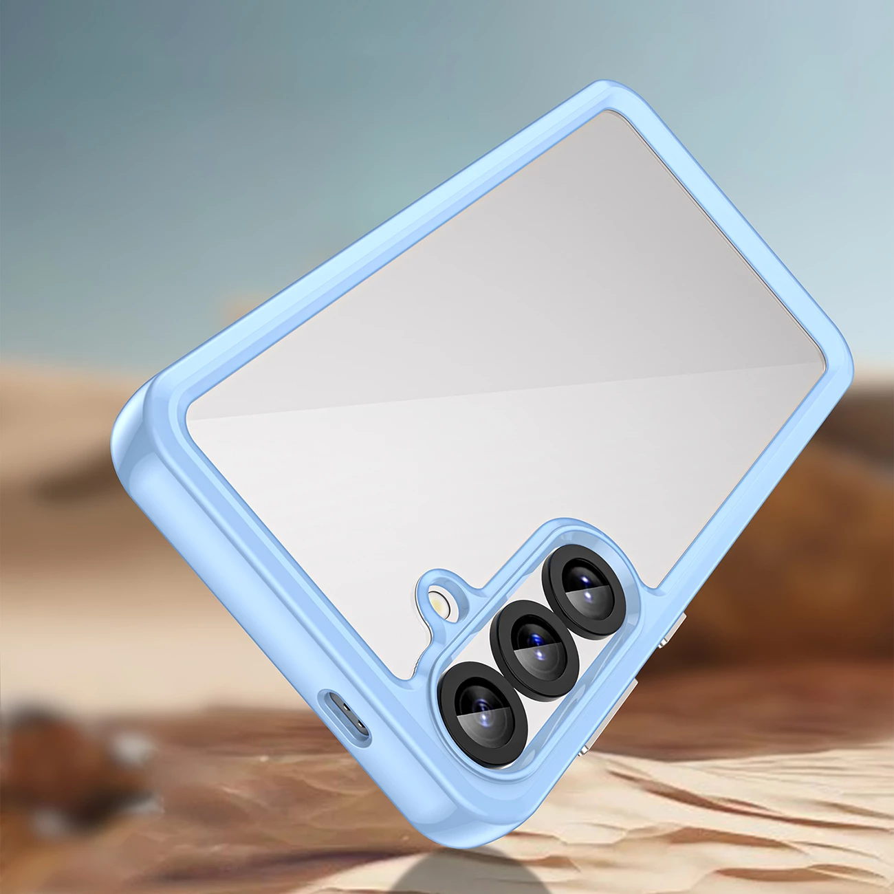 Mbështjellës Hurtel Outer Space për Samsung Galaxy A36, TPU/PC, Kaltër