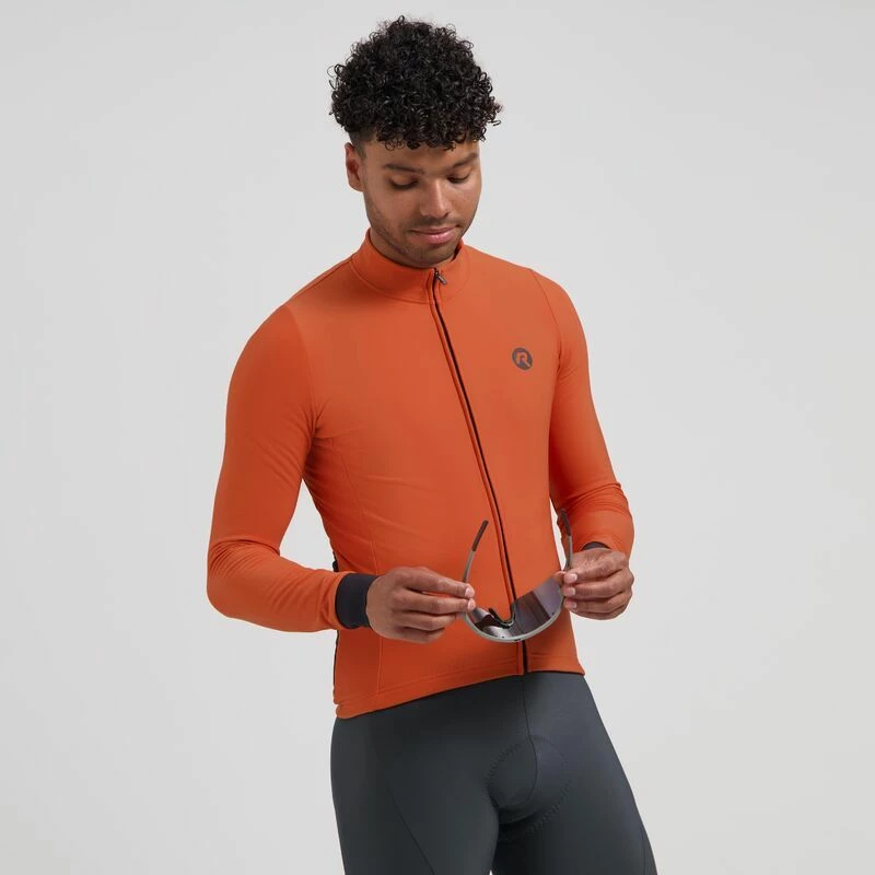 Maicë me mëngë të gjata për çiklizëm Rogelli, portokalli