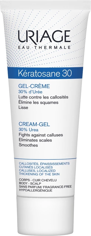 Krem-xhel për trup URIAGE Keratosane 30, 75ml