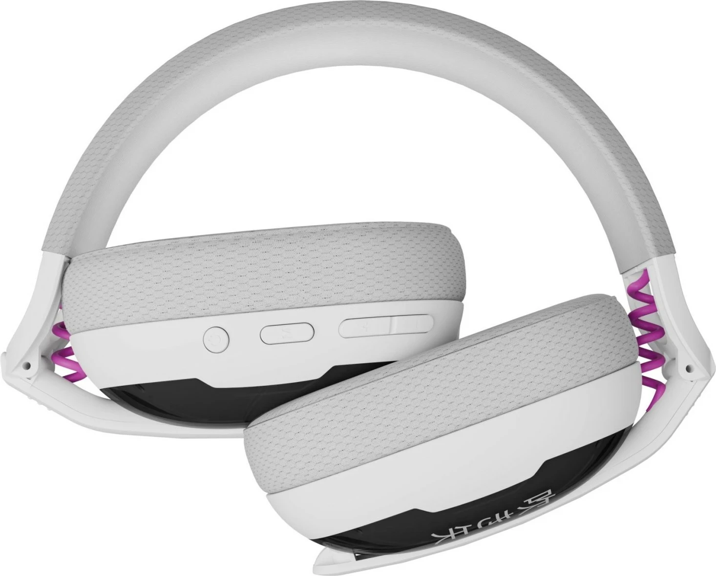 Kufje Fury Fukiya F6, wireless, Bluetooth 5.4, mikrofon i ndashëm, të bardha