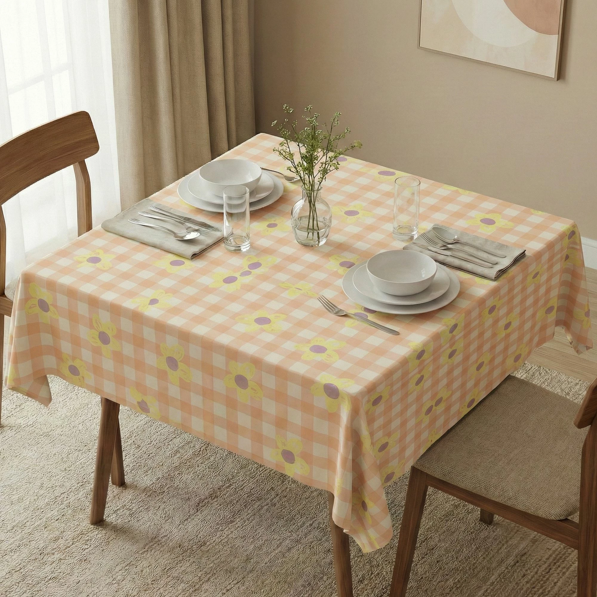 Mbulesë tavoline Hermia, Asr-tblclt25-33, 140x140cm