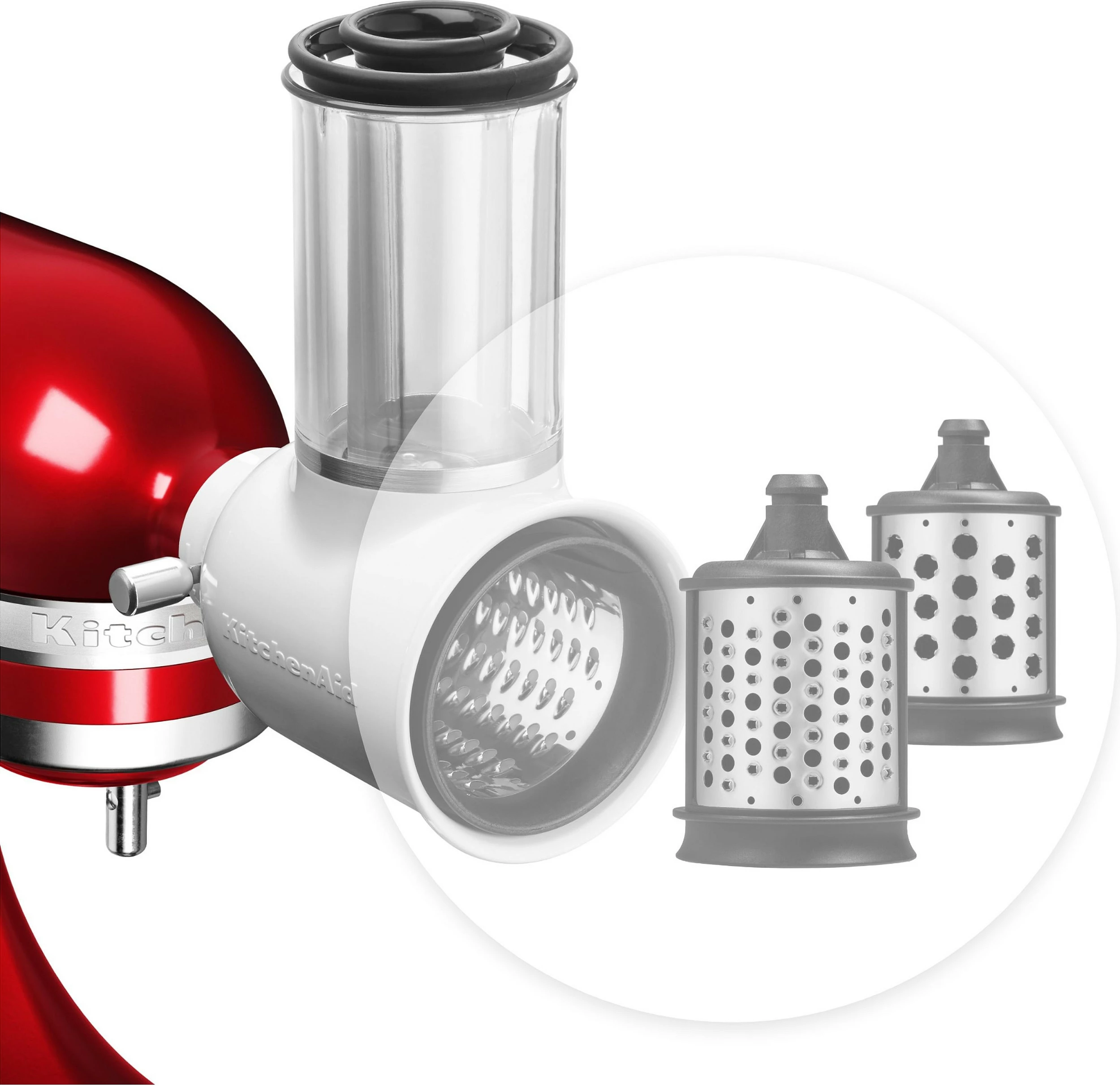 Daulle shtesë KitchenAid 5KSMEMVSC, set 3 copë, çelik inox