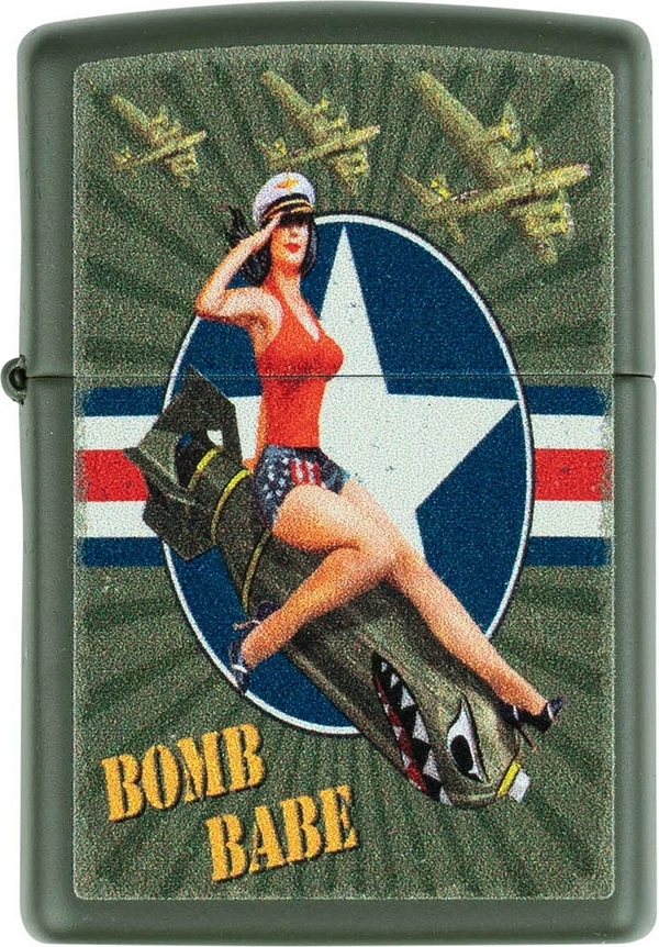 Breke Të Brendshme Various Zippo lighter Pin Up Bomb Babe