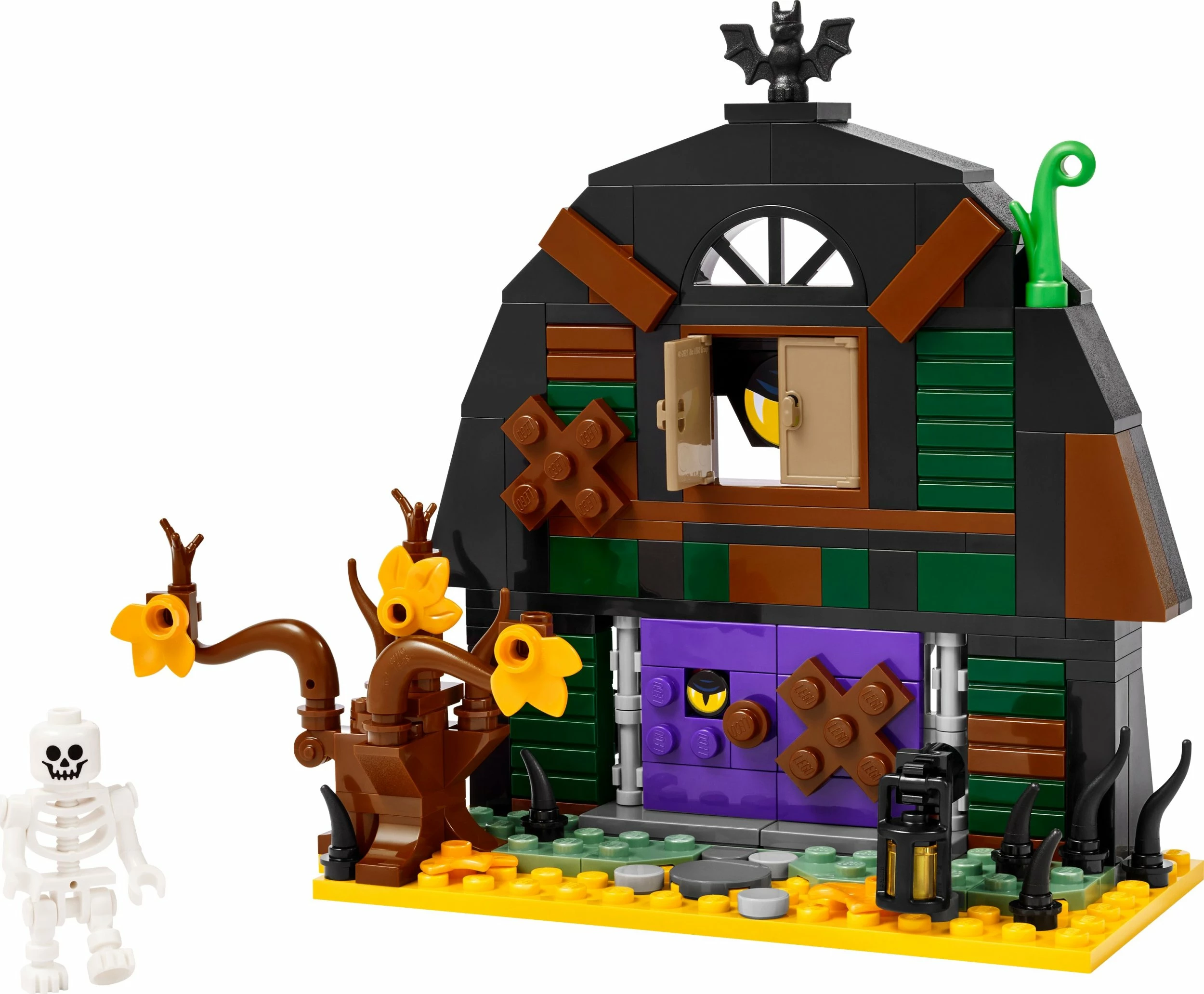 Set LEGO Halloween Barn 40721, 205 pjesë, 8+