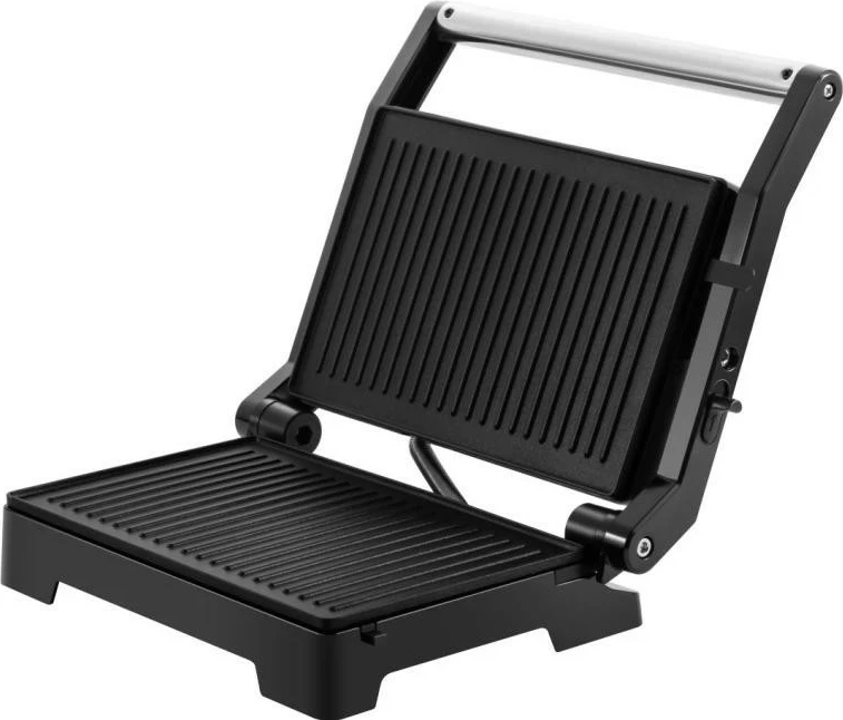 Grill tavoline Melchioni Burger 118330012, 1000W, inox, argjend