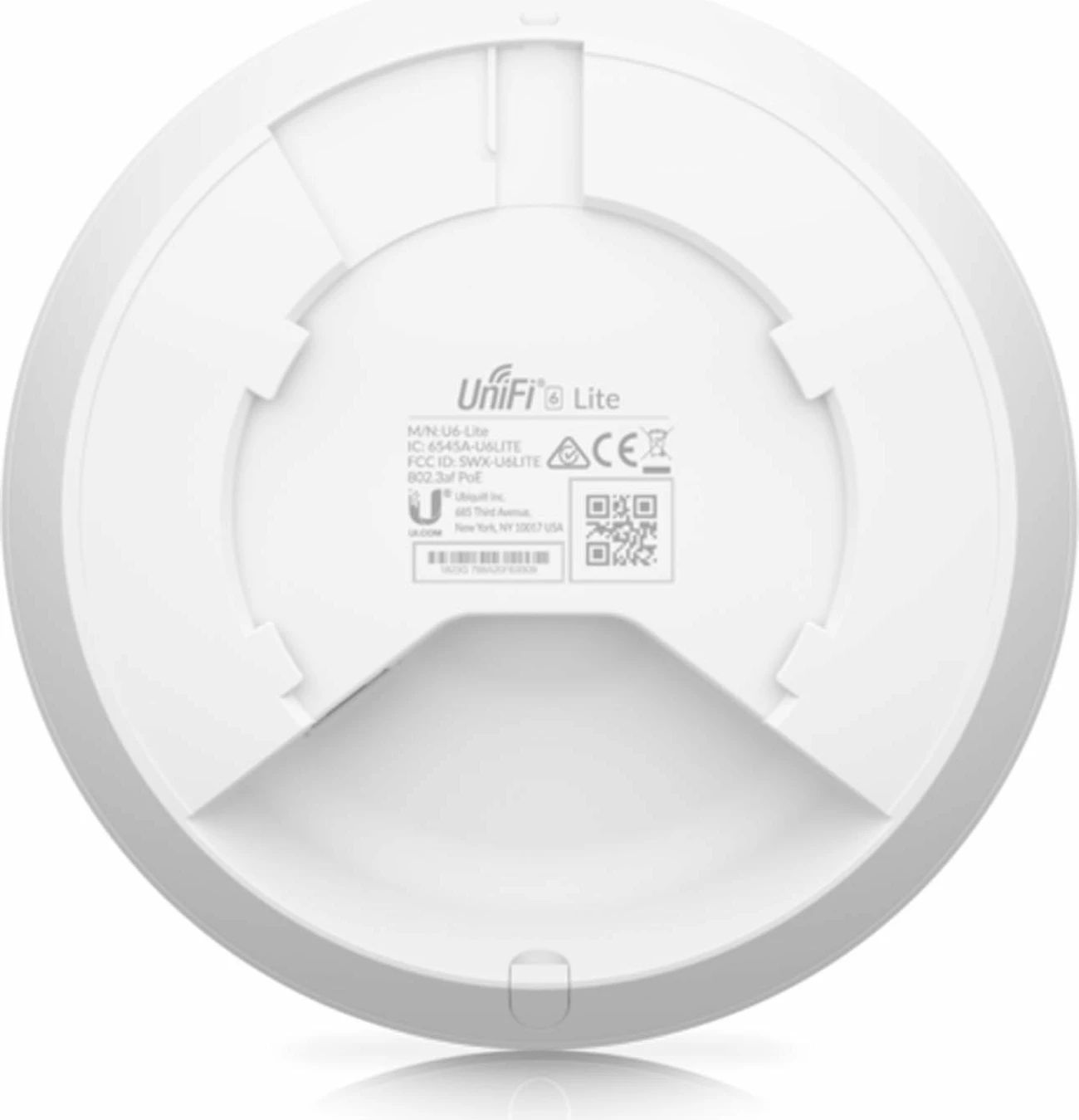 Access point Ubiquiti UniFi U6+ U6-PLUS, WiFi 6, dual-band 2.4/5 GHz, PoE, 1x GbE, 2x2 MIMO, i bardhë