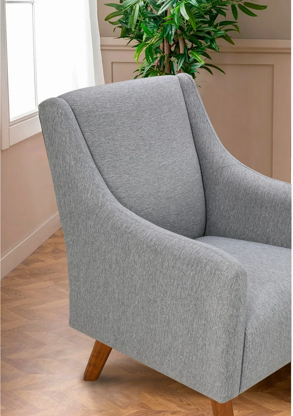 Set divan-krevat Hera, ngjyrë gri, Atelier del Sofa