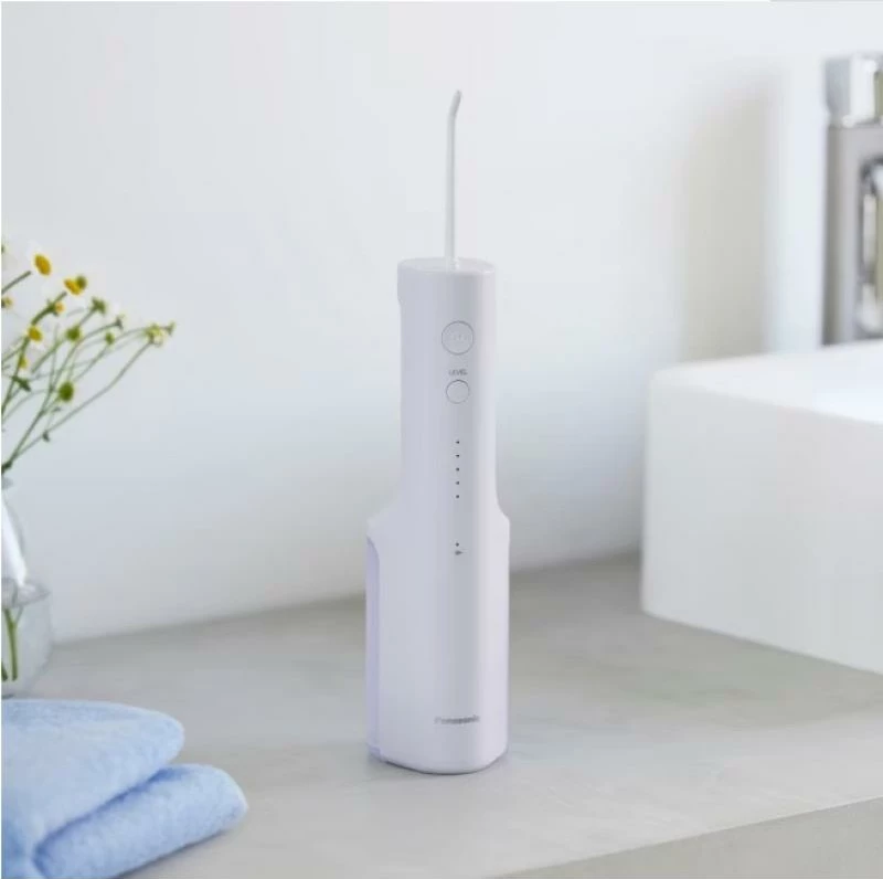 Irigator oral, Panasonic, EW-DJ26-V303 (EWDJ26V303), portativ për higjienë dentare, e bardhë