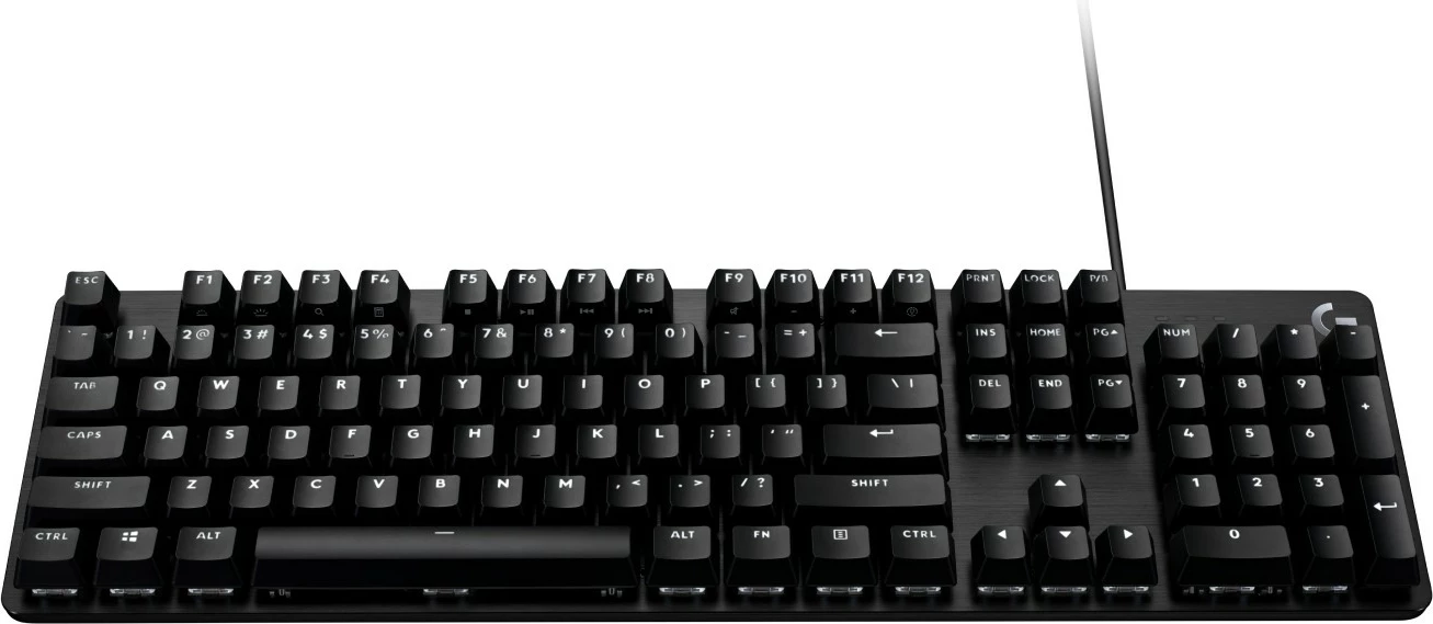 Tastierë mekanike Logitech G413 SE, full-size, ndriçim LED i bardhë, QWERTZ, e zezë