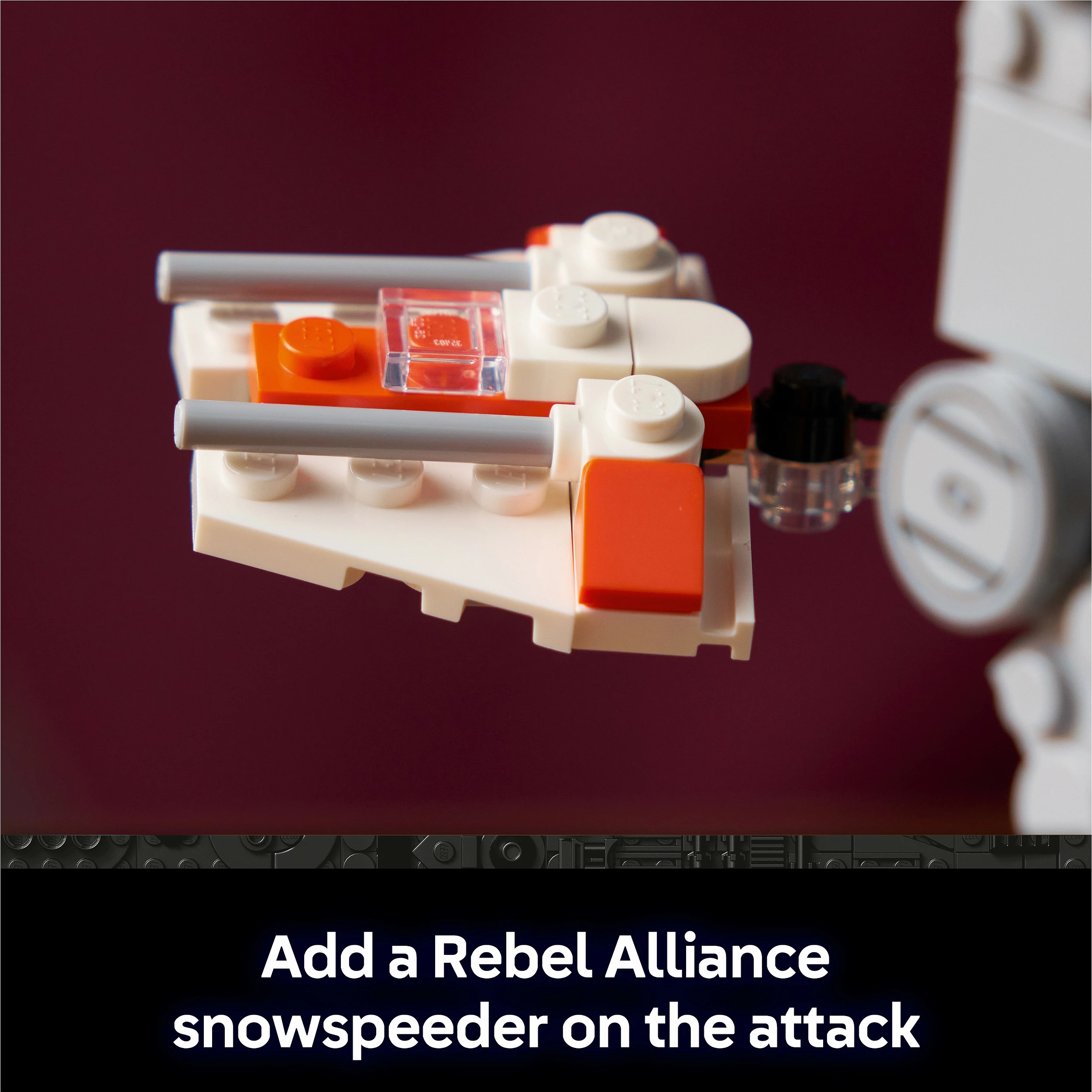 Set ndërtimi LEGO Star Wars AT-AT 75440, 525 copë, 18+, shumëngjyrësh