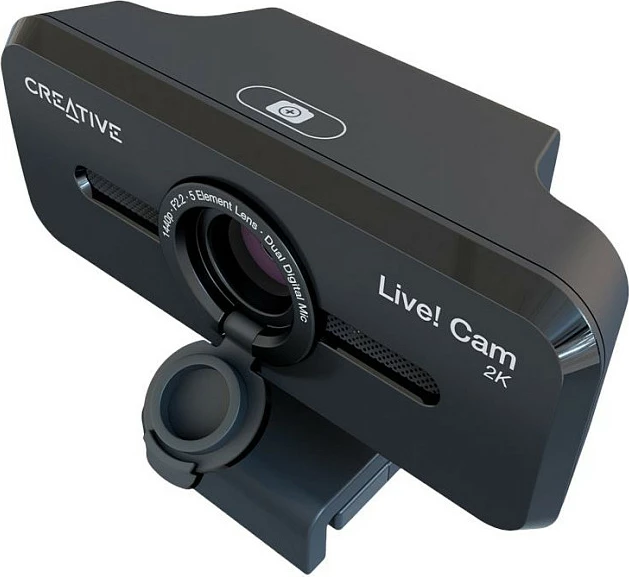 Webcam Creative Live! Cam Sync V3, 2K QHD 5MP, USB, me mikrofon, e zezë