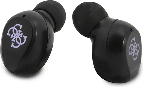 Kufje TWS Guess GUTWST31EU me Bluetooth 5.0, me stacion karikimi 400mAh, Violet