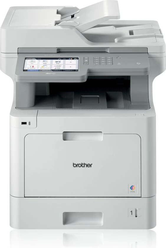 Printer multifunksional Brother MFC-L9570CDW, laser, ngjyrë, A4, WiFi, ekran prekje, bardhë