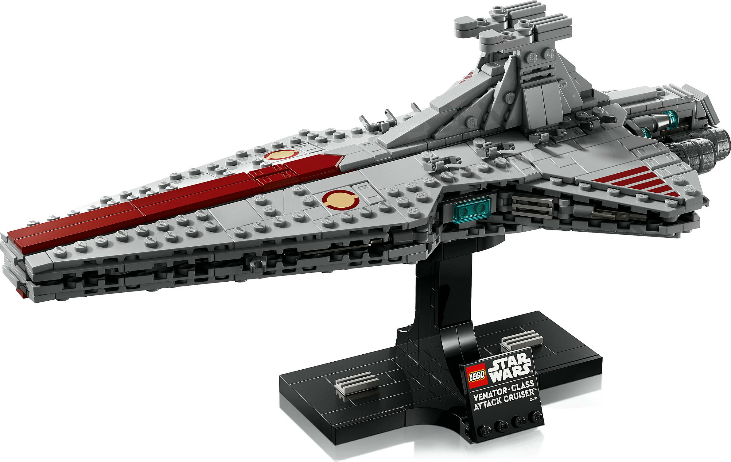 Set ndërtimi LEGO Star Wars Venator-Class Attack Cruiser 75441, 643 pjesë, 18+, shumëngjyrësh