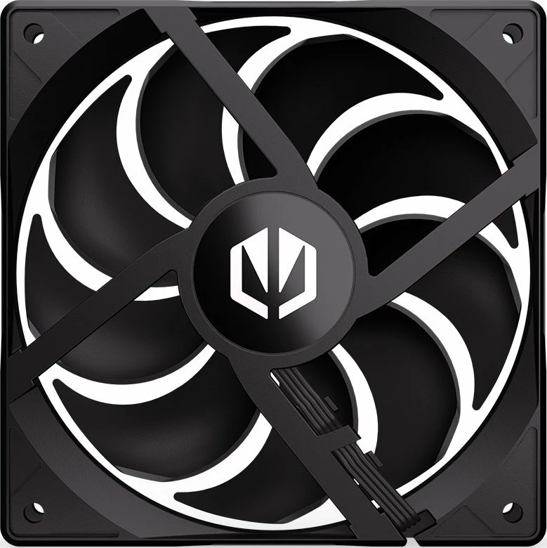 Ventilator kasë Endorfy Stratus 120 PWM EY4A007, 120 mm, 4-pin PWM, 1400 rpm, i zi, 1 copë