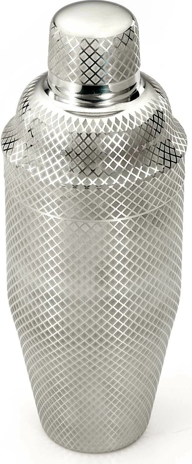 Shejker koktej, BarFly, Diamond Lattice Japanese Style 3-piece, 700 ml, çelik inox 18/8, ngjyra të ndryshme, set 3 pjesë