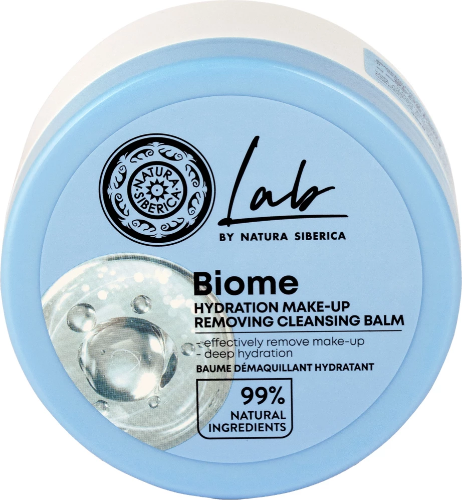 Balsam për heqjen e grimit për femra Natura Siberica Lab Biome Moisturizing Facial Makeup Remover Balm 100ml
