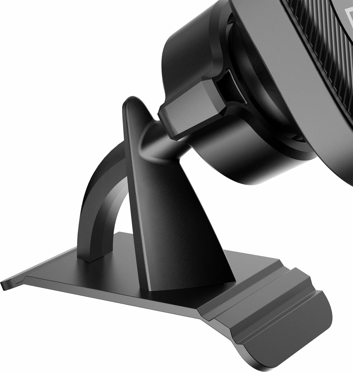 Mbështjellës magnetik për celular Dudao F6C, për makinë, i zi