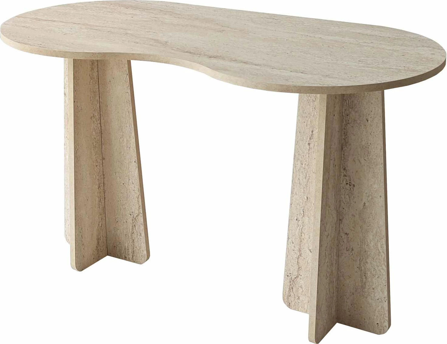 Tavolinë studimi Skye Decor, Infini - travertin
