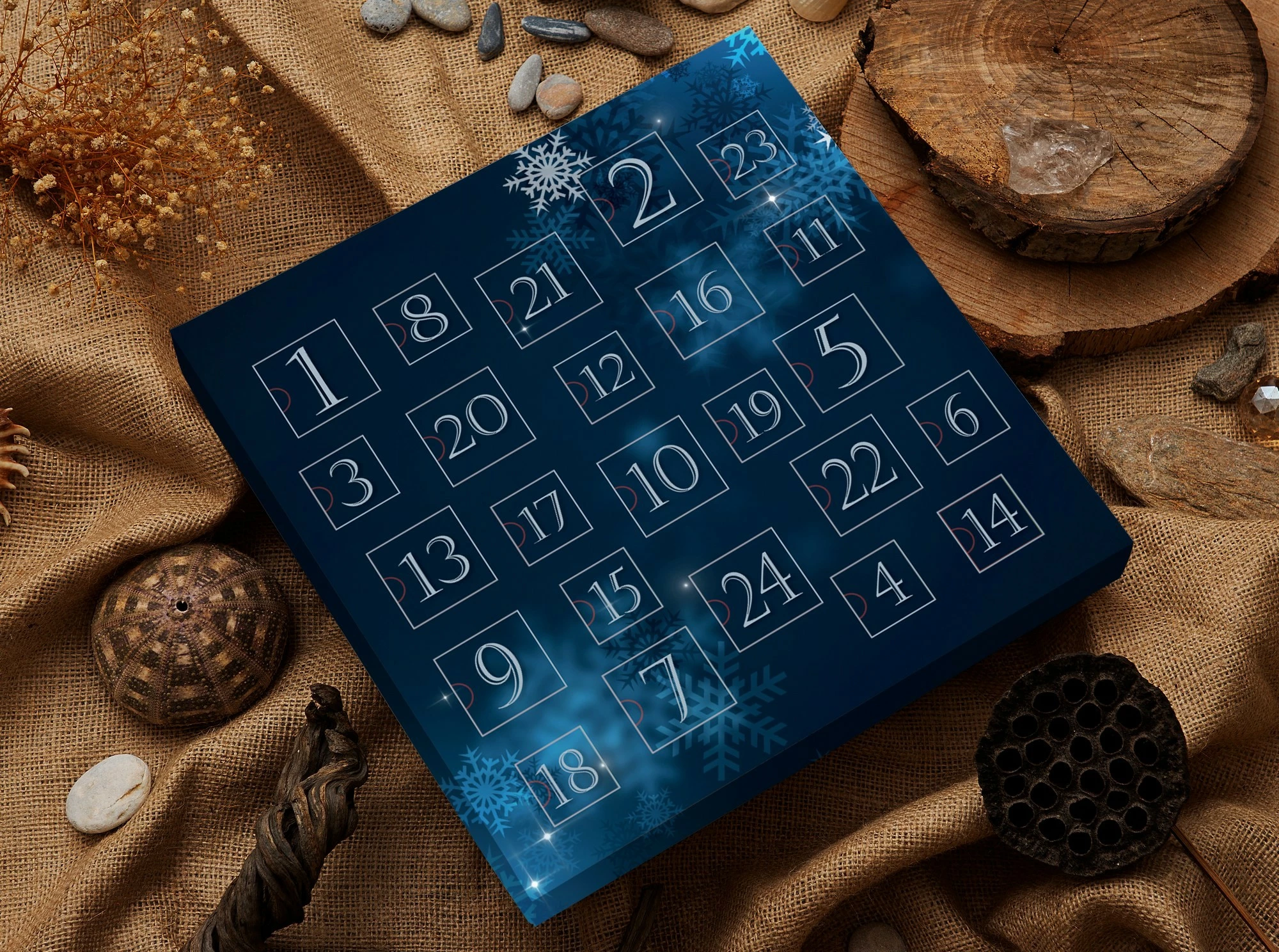 Kalendar advenç për bizhuteri argjendi, Elika Silver, set