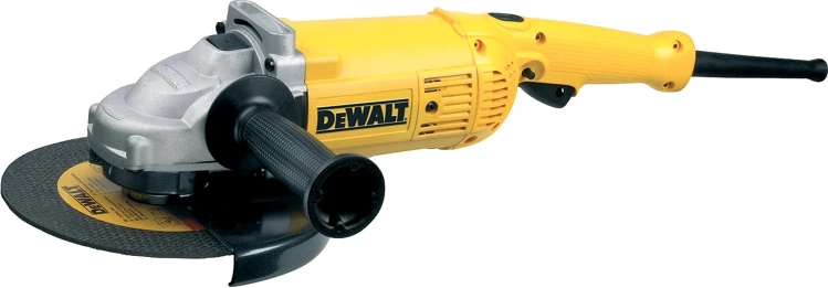 Brus këndor Dewalt DWE492S 2200W 230mm 6500rpm, e verdhë