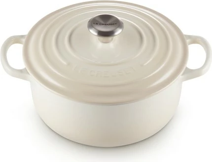 Enë pjekjeje Le Creuset Signature Roaster 20cm meringue